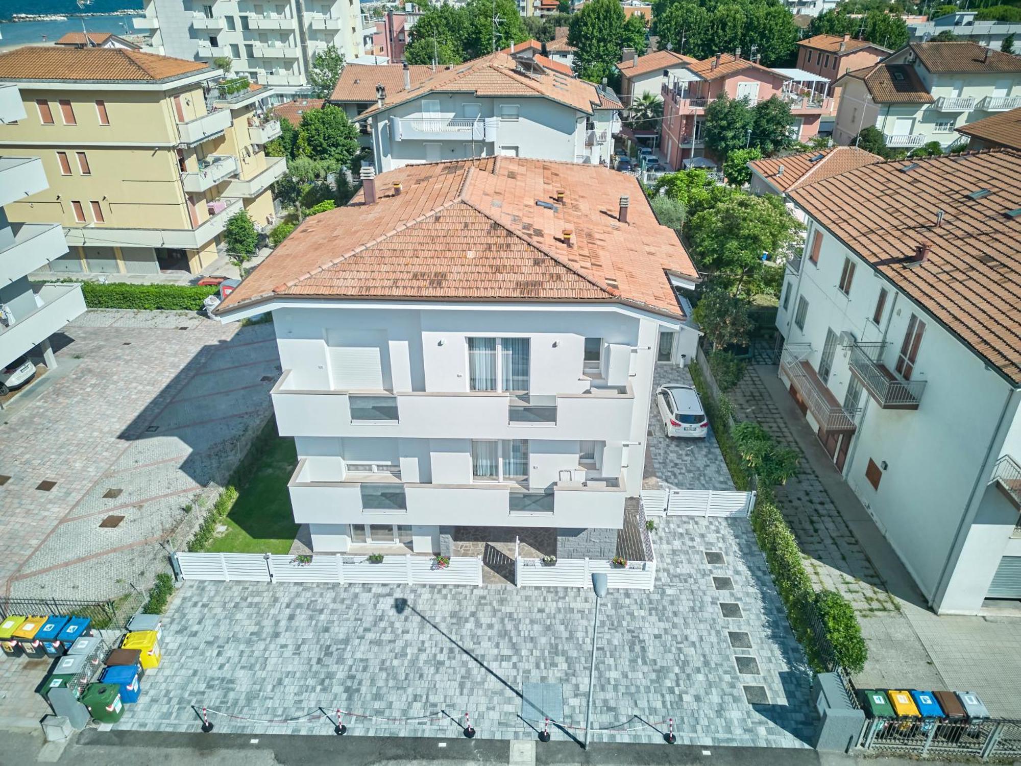 Villa Borghesi Suites Fronte Mare Rimini Ngoại thất bức ảnh